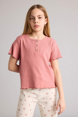 Defacto %100 Pamuklu Fitilli Kaşkorse 2'li Pijama Takımı Kız Çocuk H2656A826SP