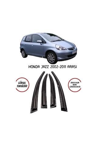 Honda Jazz 2002 - 2011 Arası Cam Rüzgarlığı 4-lü