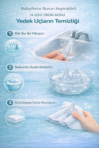 Babyforce BR-8820 Uyumlu 2'li Yedek Silikon Başlık