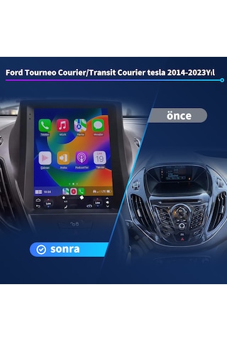 Ford Tourneo Courier/transit Courier Tesla 2014-2023yıl Carplay