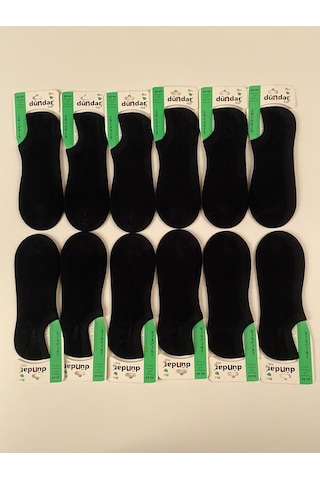 Dündar 10'Lu  Bambu Erkek Sneaker Çorap Solmaz Burun Dikişsiz