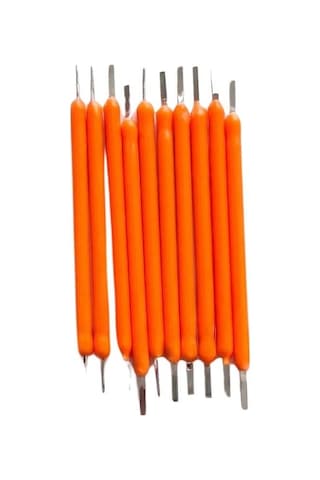 3v 38mm Led Kırmızı Filament Retro Tungsten Led 10 Adet