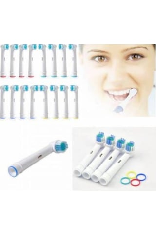 Soft Bristles Diş Fırçası Yedek Başlık Oral-B Uyumlu 4 Adet