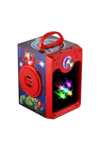 Marvel Avengers Yenilmezler Karaoke Seti Hoparlörlü Mikrofonlu Iş
