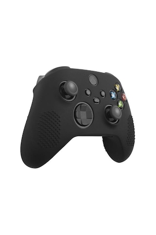 Xbox Series S/x Silikon Siyah Kol Koruyucu Kılıf 9. Nesil Kol Uyumlu