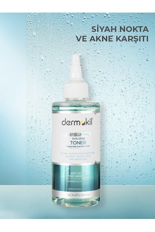 Dermokil Exfoliating Aha+Bha Niacinamide Tonik 200 ML