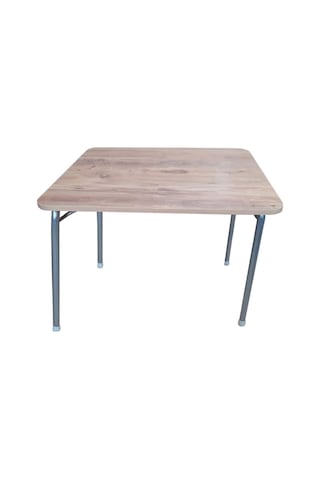 Pratik Katlanır Ayak Mutfak Yemek Masası Balkon Ders Çalışma Piknik Masa 60x80cm Ceviz Çok Renkli