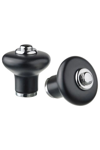 Ikea Klıngstorp Topuz Siyah-krom Ve Beyaz-krom Kaplama 23 Mm 2 Adet Siyah