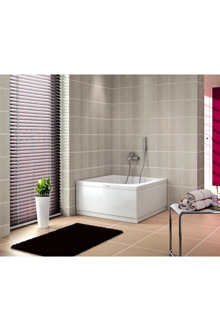 Shower 100X100 Mına Kare Mini Küvet
