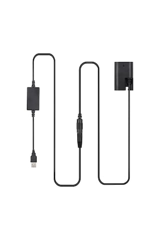 Kosona Andoer Dr-e6 Canon Lp-e6 Sahte Pil, 5v 2a Usb Artırıcı Kablolu 200cm , 8v Çıkış, 5d2/5d3/5d4/6d/6d2/60d/7d/70d/80d/90d Dslr Kameralar İçin, Güvenlik Koruma Ce Onaylı