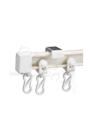 Peria | Esnek Oryantal Korniş Kıvrılıp Bükülen Perde Rayı