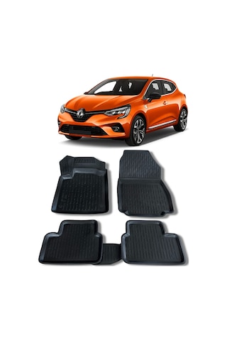 Renault Clio 5 Paspas 2020 Sonrası 3d Havuzlu Wöller Paspas