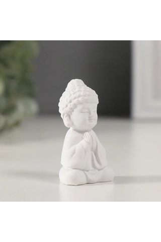 Simalend Çiçekli Buda Heykelciği 398878862