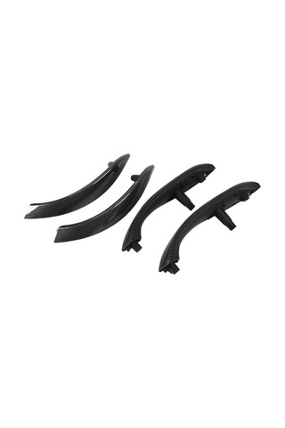 Bmw 3 Serisi F30 2013-2018 Kapı Kolu Kaplaması Seti - Alt + Üst - Karbon Siyah - 8 Parça Set