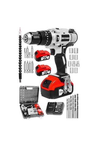 Steiner Alman Darbeli 13mm 58 V 5 Ah Çift Xr Akülü Metal Mandren