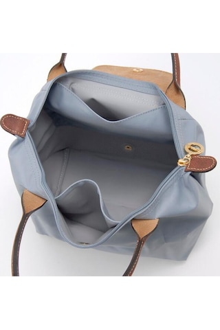 Longchamp Kadın Omuz Çantası Small L1621 089 P80 Açık Gri