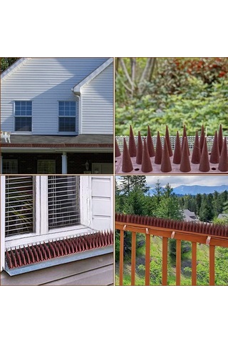 Jialan Kuş Sivri Plastik Güvercin Kovucu 10 Adet