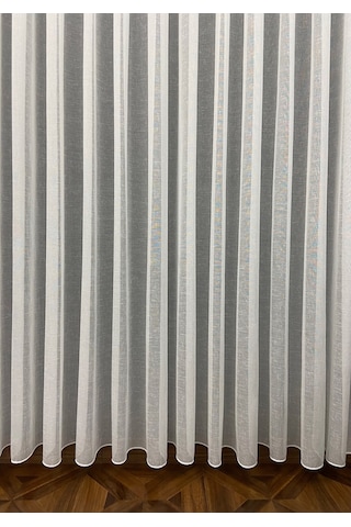 Evdepo Home Kullanıma Hazır Keten Tül Perde (540676525)