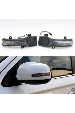 Reedark Mitsubishi Outlander 2013-2019 Sol Led Yan Ayna Işığı - Abs Malzeme, Kolay Montaj Çok Renkli 4