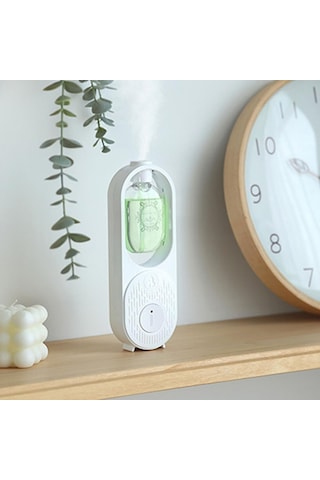 Duvara Monte Akıllı Uçucu Yağ Difüzör Şarj Edilebilir Ve Taşınabilir Serbest Ayakta Hava Spreni 5 Model Ayarlanabilir Ultrasonik Atomizasyon Kokulu Nemlendirici Yatak Odası Ofis İçin Bebek Odası
