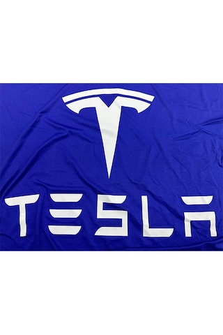 Tesla Model X 2015-2021 Araba Brandası Mavi Kumaş Penye Toz Geçirmez Oto Garaj Branda
