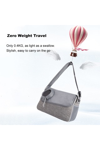 Moveevo Taşınabilir Nefes Alabilir Kedi/köpek Çantası: Havalandırmalı Hafif Tasarım, Gezi Ve Omuz Çantası