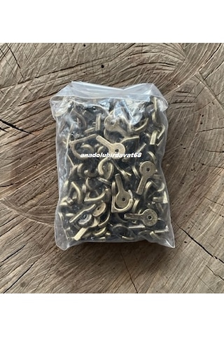 Dmr Dekoratif Mini Askı Antik Sarı Mini Kanca Tesbih Askısı 100 Adet İnce 2cm