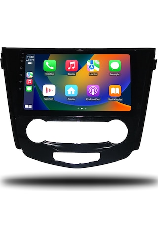 Avaydel Nissan Qashqai Android Carplay Multimedya 2014-2021 Manuel Klima 4GB RAM + 32GB Hafıza + 4 Çekirdek