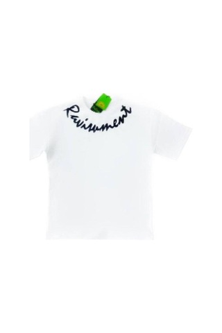 Erkek Çocuk Yazı Baskılı T-shirt-14622 Beyaz