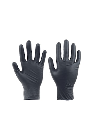 Cerva Spoonbill Tek Kullanımlık Eldiven 100'lü Siyah