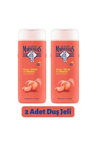 Le Petit Marseillais Duş Jeli 400 ml Beyaz Şeftali ve Nektarin Aromalı 2