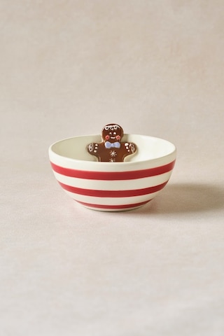 Karaca New Year Yılbaşı Jolly Gingerbread Çerezlik 11 X 6 Cm Kirmizi