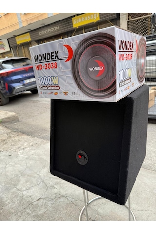 Wd-3038 L Port Mini Kare Kabinli 30 Cm Subwoofer Bas 1000wat 350w Rms Bufır