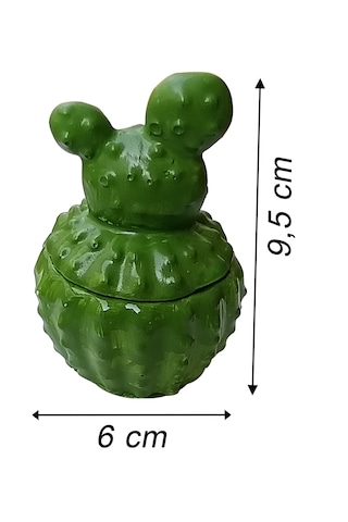 Kaktüs Model Baharatlık - Sunumluk Yeşil