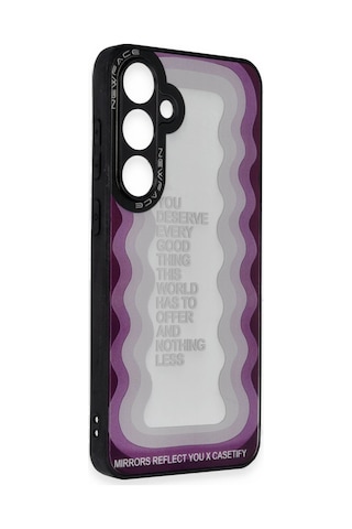 Samsung GalaxyUyumlu S23 Kılıf Mirror Desenli Kapak - Mirror - 5 Çok Renkli