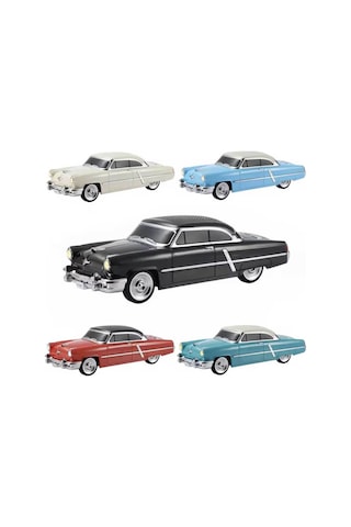 1952 Lincoln Capri Şarjlı Bluetooth Speaker Kablosuz Led Işıklı Hoparlör Fm Radyo Sd Kart Usb