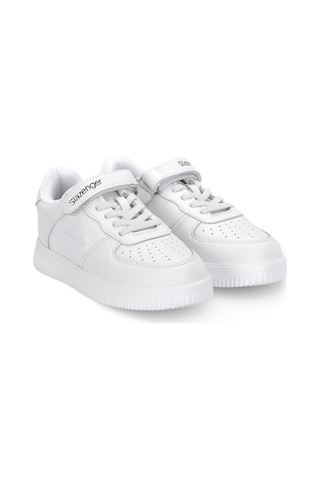 Slazenger Kelvın P Cırt Cırtlı Beyaz Günlük Spor Ayakkabısı