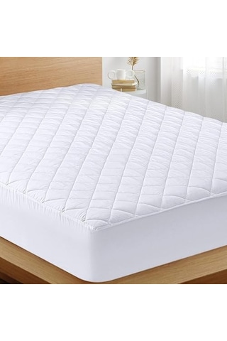 Teksnil Home%100 Mikrofiber Kapitone Yatak Koruyucu Alez Full Kenar Çarşaf Fitted Tek Çift Battal Bebek 60 X 120 Açık Gri