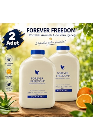 Forever Freedom Glukozamin Sülfat ve Kondroitin Sülfat İçeren Takviye Edici Gıda 2 x 1 L