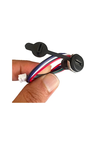 Ic-266t-2 Pano Tip Type-c Şase Dişi Soket 5p Şarj + Data