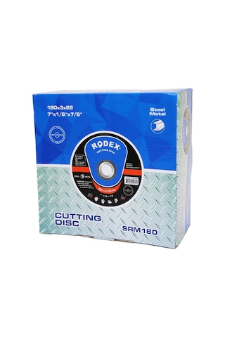 Metal Kesici Disk 180x3x22mm For Metal 5690