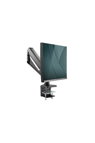 Ekli Gaz Basınçlı Yaya Sahip Masa Tipi Monitör Tutucu 35", Maksim