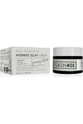 Skin401 Pirinç Özlü Besleyici & Nemlendirici İpeksi Krem 50ml