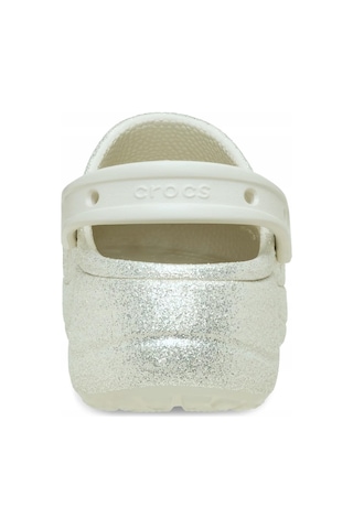 Crocs Baya Platform Glıtter Kadın Terlik 208459-160 Krem