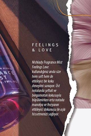 Nishlady Feelings & Love Kadın Vücut Spreyi 260 ML