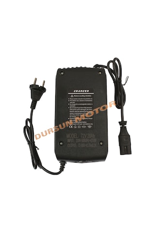 72V 20Ah Elektrikli Bisiklet Şarj Cihazı Aleti Charger Fanlı