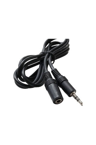 Tek-iş Aux Stereo Ses Aktarım Uzatma Kablosu 3.5mm Jak Erkek Dişi 1.5 Metre