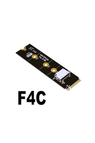 Xurunkeji F4c M.2 Nvme Pcıe 4.0 - Oculink Sff-8612 Adaptörü 2,5 İnç Nvme U.2 Sff 8639 Ssd Pcı-e Ngff Adaptör Kartı
