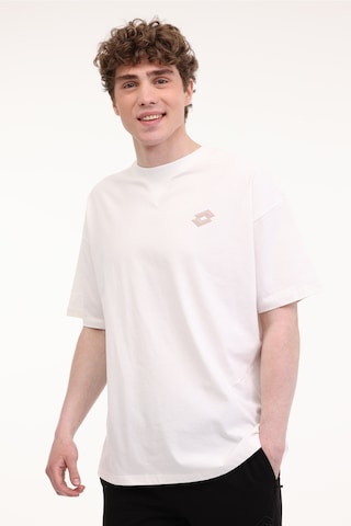 Lotto M-zane Tee 5fx Ekru Erkek Kısa Kol T-shirt Bej