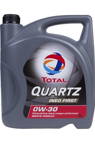 Total Quartz Ineo First 0W-30 Partiküllü Sentetik Motor Yağı 4 L